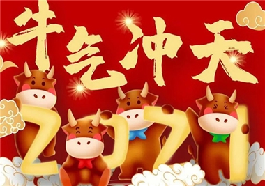 曆程回首，閩旋科技2021征程再起，祝您牛年大(dà)吉，福氣滿滿！